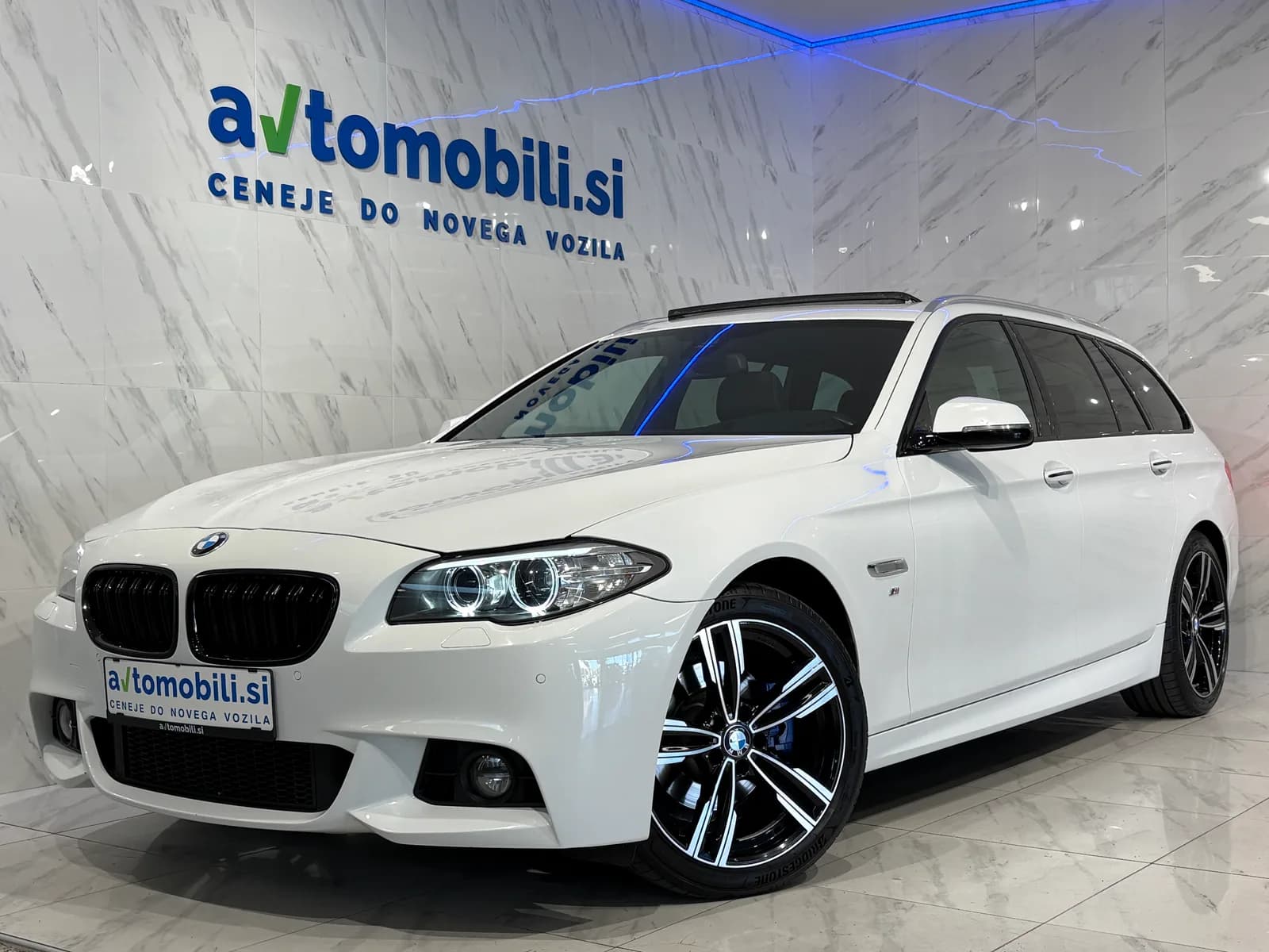 BMW Serija 5 2014, bela, slika 1