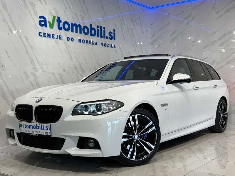 BMW Serija 5 2014, bela, slika 1