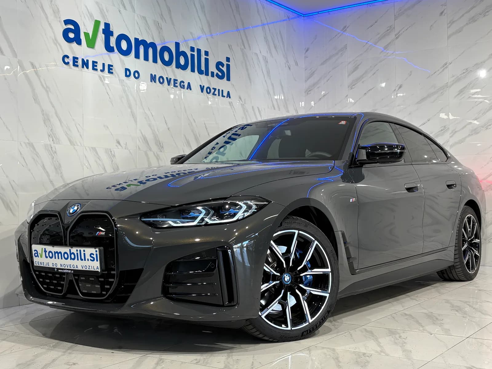 BMW i4 M50 2024, siva, slika 1
