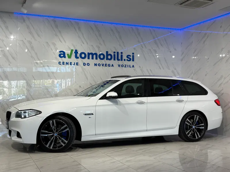 BMW Serija 5 2014, bela, slika 2