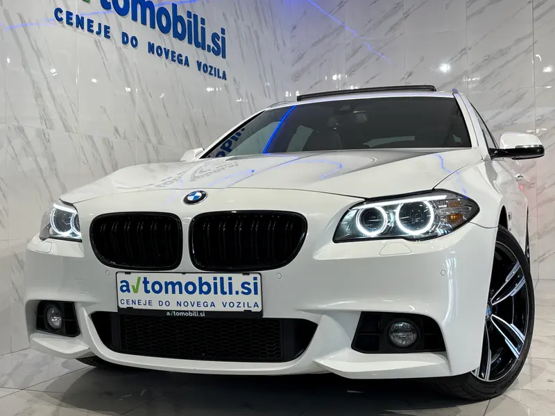 BMW Serija 5 2014, bela, slika 3