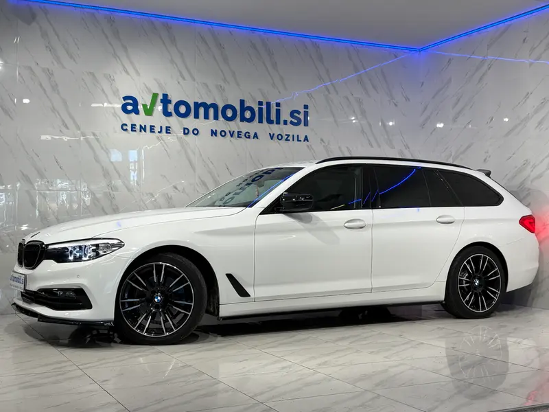 BMW Serija 5 Touring 2018, bela, slika 2