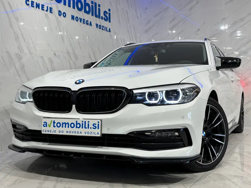 BMW Serija 5 Touring 2018, bela, slika 3