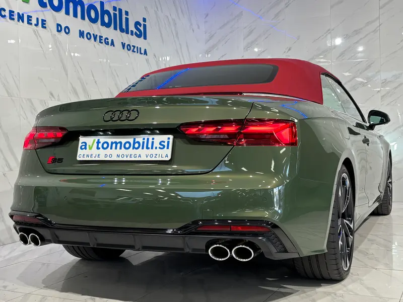 Audi S5 2023, zelena, slika 8