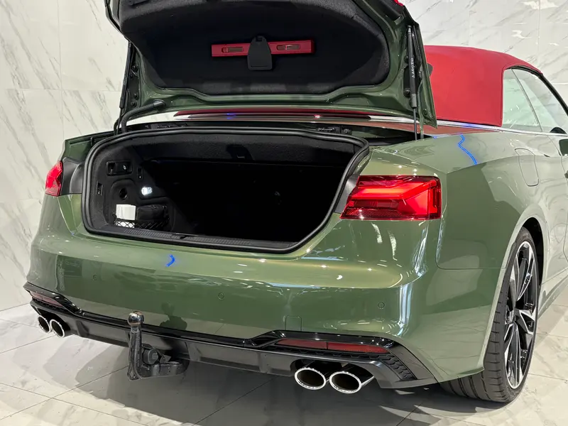 Audi S5 2023, zelena, slika 9