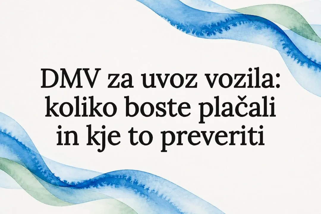 Dekorativna naslovna grafika o DMV-ju